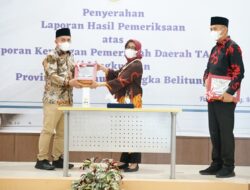 Pemkot Pangkalpinang Kembali Raih Opini WTP Lima Kali Berurutan