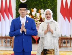 President Jokowi, First Lady Wish Indonesian Muslims Happy Eid al-Fitr 1443 Hijri