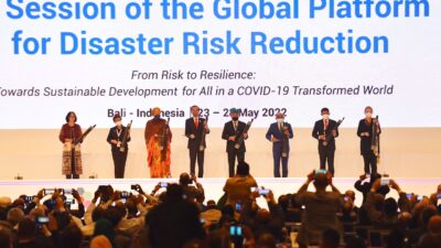 President Jokowi Offers Four Concepts of Sustainable Disaster Resilience