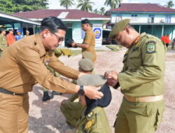 26 Anggota Satpol PP, di Lakukan Pembaretan Oleh Sekda Natuna