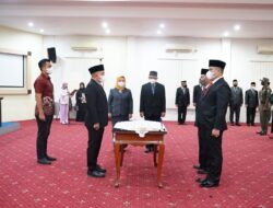 Lantik 16 ASN Pemkot Pangkalpinang, Molen : Tingkatkan Prestasi dan Kinerja