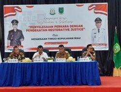 Kunjungi Natuna, Kajati Kepri  Sosialisasikan Penyelesaian Perkara dengan Pendekatan Restorative Justice