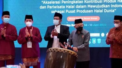 VP Ma’ruf Amin Calls on Sharia Economic, Financial Actors to Strengthen International Cooperation