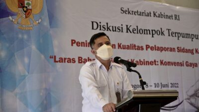 Cabinet Secretariat Holds FGD to Improve Quality of Cabinet Meeting Report