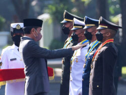 President Jokowi Inaugurates 754 Young Officers