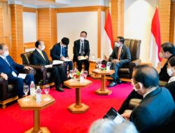 President Jokowi Meets Chairperson of Japan-Indonesia Parliamentary Friendship League