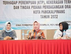 Pemkot Pangkalpinang Gelar Pelatihan Penerapan Kode Etik Kekerasan, Eksploitasi Seksual serta Manajemen Trauma Healing Terhadap Perempuan dan Anak