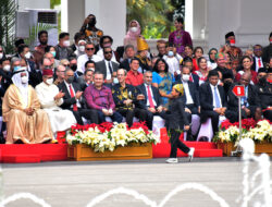 Phenomenal Kid Singer Farel Prayoga Performs at Independence Day Ceremony at Merdeka Palace