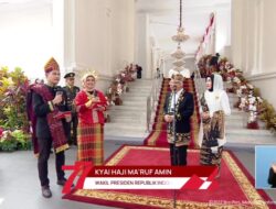 VP Ma’ruf Amin Calls on People to Build Indonesia Together