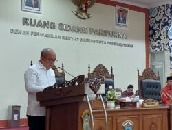 Wali Kota Pangkalpinang Sampaikan Alasan Perubahan KUA dan PPAS APBD 2020