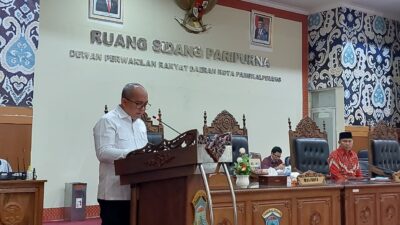 Wali Kota Pangkalpinang Sampaikan Alasan Perubahan KUA dan PPAS APBD 2020
