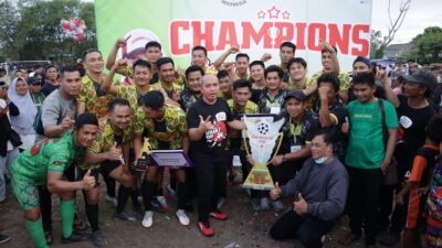 Ribuan Penonton Padati Open Turnamen Bang Molen Cup 2022