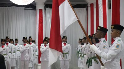 36 Anggota Paskibraka Dikukuhkan, Molen Pesankan Prestasi-Disiplin-Moral-Jiwa Nasionalisme