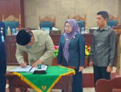 DPRD Kepulauan Anambas Gelar Paripurna  Penandatangan Nota Kesepakatan