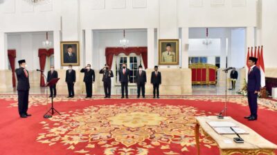 Presiden Lantik Johanis Tanak Sebagai Wakil Ketua KPK