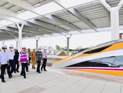 Proyek KCJB Capai 88,8 Persen, Presiden Berharap Tumbuhnya Ekonomi Baru