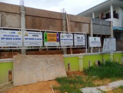 Diduga Adendum Belum Beres, Pengerjaan Proyek SMP 28 Batam Menjadi Sorotan
