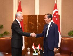 Presiden Jokowi Lakukan Pertemuan Bilateral dengan PM Lee