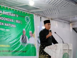 Bupati Natuna Hadiri Acara Musyawarah Daerah V MUI