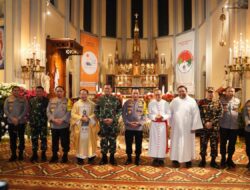 TNI-Polri Jamin Keamanan, Ibadah Natal 2022