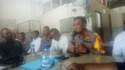 Kapolres Meranti Gelar Koffee Morning Dengan Insan Pers