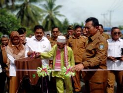 Gubernur Kepri, Resmikan Jalan Trans Batubi- Kelarik