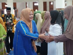 Hj.Marlin Agustina Hadiri Kegiatan Pimpinan Cabang Muslimat NU