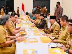 Presiden Jokowi  Makan Siang Bersama Forkopimda