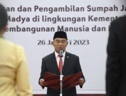 Saat Melantik Stafnya,Menko PMK Titipkan Tugas Khusus