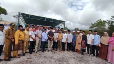 Wan Siswandi Hadiri Peletakan Batu Pertama Pembangunan Mesjid Jabal Tursina