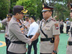 Kapolres Natuna, Pimpin Sertijab Kapolsek Bunguran Barat dan Pulau Laut