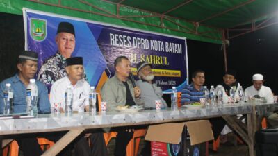 Anggota Dewan Batam, Haji Sahrul Akan Realisasikan Keluhan Warga Bengkong Indah Satu