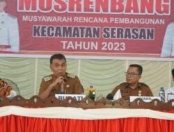 Di Serasan Bupati Natuna Buka Musrenbang
