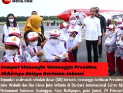 Sempat Menangis Menunggu Presiden, Akhirnya Reisya Bertemu Jokowi