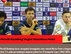 Persib Bandung Gagal Amankan Point