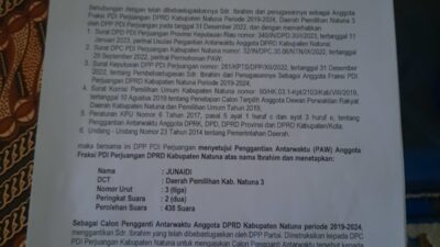 Tidak Terima Proses PAW, Ibrahim Gugat Ke Pengadilan Negeri