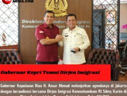 Gubernur Kepri Temui Dirjen Imigrasi