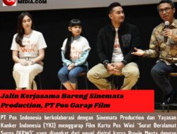 Jalin Kerjasama Bareng Sinemata Production, PT Pos Garap Film