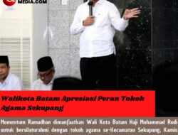 Walikota Batam Apresiasi Peran Tokoh Agama Sekupang