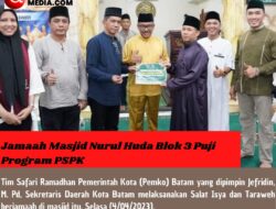 Jamaah Masjid Nurul Huda Blok 3 Puji Program PSPK