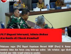 PLT Bupati Meranti, Minta Bekas Karhutla di Check Kembali