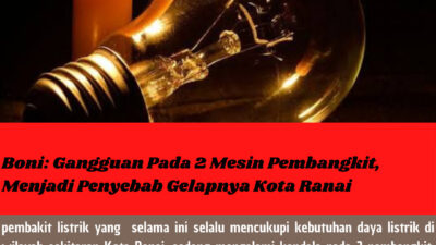 Boni: Gangguan Pada 2 Mesin Pembangkit, Menjadi Penyebab Gelapnya Kota Ranai