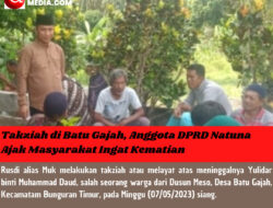 Takziah di Batu Gajah, Anggota DPRD Natuna Ajak Masyarakat Ingat Kematian