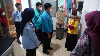 Tim Dinkes dan DPM-PTSP  Kunjungi Rutan Pemalang