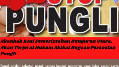 Akankah Kasi Pemerintahan Bunguran Utara,Terjerat Hukum Akibat Dugaan Persoalan Pungli