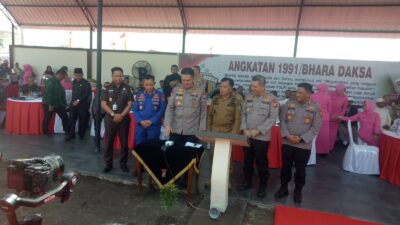 Polda Riau Resmikan Lapangan Tembak  Bhara Dhaksa di Polres Meranti