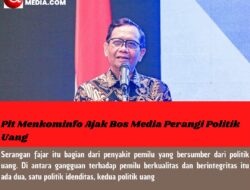 Plt Menkominfo Ajak Bos Media Perangi Politik Uang