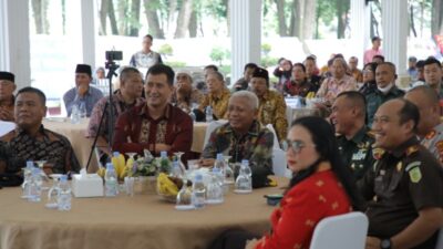 Gelar Pisah Sambut Dandim 0208/Asahan di Pendopo Rumah Dinas Bupati Asahan