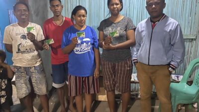 Kepedulian Terhadap Pekerja Rentan di Kota Kupang, Dikson Silla Ingin Berbagi Kasih