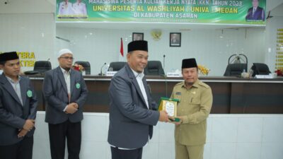 Muhili Terima Mahasiswa KKN UNIVA Medan
